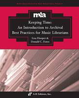 Keeping Time: An Introduction to Archival Best Practices for Music Librarians book cover